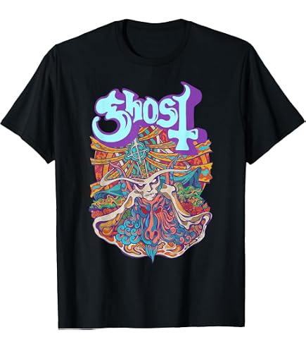 Amazon.com: GHOST TRICK Logo T-Shirt : Clothing, Shoes & Jewelry